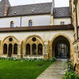 Lors de la restauration, l'église a été reconnectée au cloître.