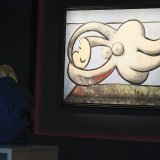 La "Femme nue couchée" de Picasso a été adjugée à 67,5 millions de dollars, la plus grosse offre de cette vente.