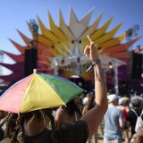 La nouvelle scène électro de Belleville, située juste après l'entrée du Paléo à droite, a rapidement trouvé son public.