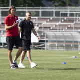 Andris Vanins ici avec son compatriote letton Roberts Uldrikis