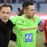 Paol Tramezzani et son capitaine Kevin Fickentscher