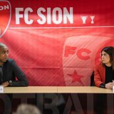 Gelson Fernandes et Valérie Gillioz