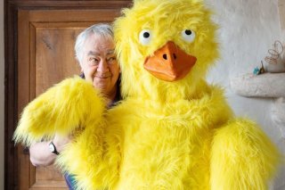 L'exposition Poussins fait la part belle à l'auteur et illustrateur français d’albums jeunesse Claude Ponti.