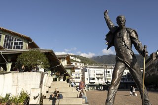 La célèbre statue de Freddie Mercury de Montreux, ville où vivait le chanteur, n'est désormais plus unique au monde: une deuxième statue vient d'être inaugurée en Corée du Sud. (archives)