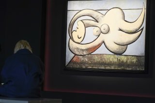 La "Femme nue couchée" de Picasso a été adjugée à 67,5 millions de dollars, la plus grosse offre de cette vente.