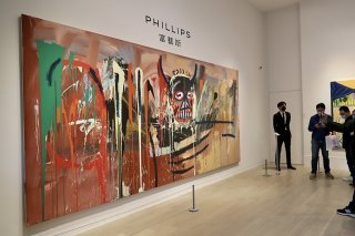 Le tableau "Untitled" a été peint en 1982 par l'artiste néo-expressionniste Jean-Michel Basquiat, disparu à l'âge de 27 ans (archives).
