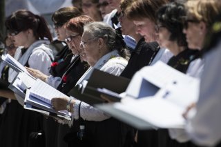 Le choeur mixte St-Michel de Haute-Nendaz, ici à la fête fédérale de chant en 2015 (image d'illustration)