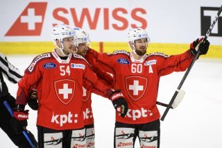 Petite victoire de la Suisse contre la Lettonie à Viège
