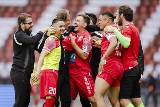 Soulagement pour le FC Sion, vainqueur 1-0 sur la pelouse de GC