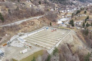 Terrain de football d'Anniviers à Vissoie
