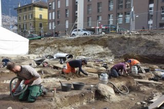 A Naters, les archéologues s'activent pour terminer les fouilles avant l'été