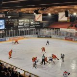 Le HC Sierre face aux GCK Lions à Graben