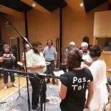 Les patoisants de Chamoson se sont mués en choristes pour ce projet