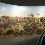 Le "Panorama de la bataille de Morat" avait été exposé sur l'arteplage de Morat dans le cadre d'Expo.02 (archives).