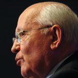 Partisan d'une politique de rapprochement avec l'Occident, Mikhaïl Gorbatchev avait reçu le prix Nobel de la paix en 1990 (archive).