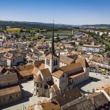 Jusqu'à dimanche, art végétal et collection artistique dialoguent à l'Abbatiale de Payerne (archives).