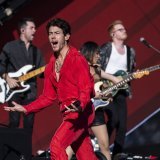 Les Jonas Brothers samedi soir lors de cet événement, qui se tient chaque année depuis dix ans à la fin de l'Assemblée générale de l'ONU,