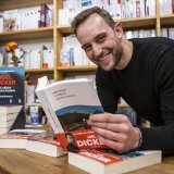 Joël Dicker lancé en mars sa propre maison d'édition, Rosie & Wolfe, avec la parution de son dernier roman, "L'Affaire Alaska Sanders" (archives).