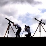 Une éclipse partielle du Soleil se produira mardi. L'ombre de la Lune ne touchera toutefois pas le sol et il ne sera nulle part possible d'assister à la disparition totale de l'astre du jour. (photo symbolique)