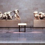 La Grèce demande depuis le début du XXe siècle la restitution d'une frise de 75 mètres détachée du Parthénon, actuellement exposée au British Museum (archives).