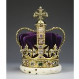 La couronne de Saint Edouard est exposée à la tour de Londres (archives).