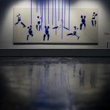 Cette "Anthropométrie" a été réalisée en public en 1960.