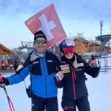 Bertrand Dubuis et Fanny Smith à Ushuaïa