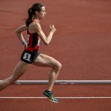 Lore Hoffmann aux Championnats d'Europe de Munich