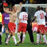 Stéphane Grichting et l'équipe de Suisse avaient battu l'Espagne 1-0 lors de la Coupe du monde 2010
