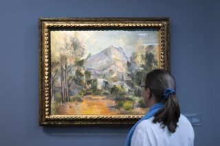 "La Montagne Sainte-Victoire" de Paul Cézanne est l'un des nombreux tableaux de renom de la collection Gurlitt exposées à Berne.