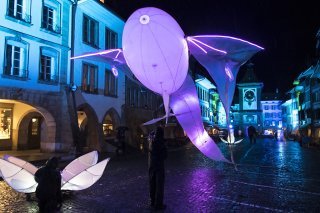 Les organisateurs du Festival des Lumières de Morat s'engagent à réduire la consommation d'électricité de leur manifestation de 15 à 30% (archives).