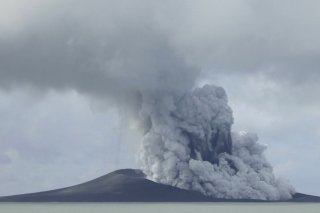 L'éruption a projeté des débris à plus de 40 km d'altitude, atteignant pour la première fois la mésosphère (archives).
