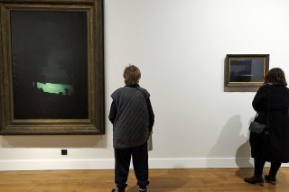 L'exposition présente une cinquantaine d'oeuvres d'artistes ukrainiens sur le thème de la nuit.