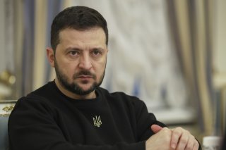 Le président ukrainien Volodymyr Zenlensky a commémoré vendredi les victimes de l'Holocauste (Archives).