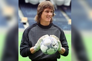 Richard Dutruel, ici lors de sa signature au FC Barcelone au début de la saison 2000-2001