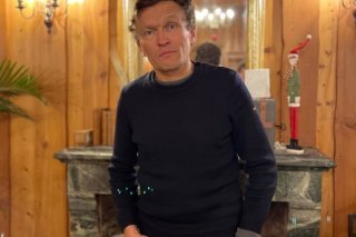 Sylvain Tesson, au Grand Hotel & Kurhaus à Arolla