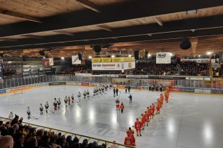 Le HC Sierre face au HC Viège à Graben