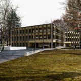 La construction du complexe montheysan, ici en image 3D, s'étalera sur quatre ans et demi.