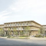 Le projet de gymnase a été présenté mercredi soir à la population d'Echallens (VD).