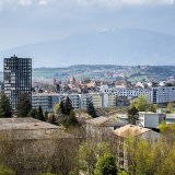 Les autorités yverdonnoises souhaiteraient des bâtiments plus colorés (archives).