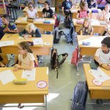 Le PS veut une véritable inclusion scolaire des enfants avec handicap à Genève. Il dépose un projet de loi inspiré du modèle tessinois qui demande que chaque école du primaire dispose de classes inclusives et de classes spécialisées (illustration)...
