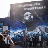 Nipsey Hussle a été honoré à titre posthume de deux Grammy Awards en 2020, pour ses titres "Racks in the Middle" et "Higher" (archives).