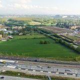 Inauguré lundi matin, le nouveau parc des Molliers se situe dans le secteur en mutation de Bernex Est et de Confignon. La bande de huit hectares se situe sur l'autoroute de contournement et est constituée de remblais (archives).