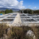 La réhabilitation de la filière eau de la STEP d’Yverdon-les-Bains (STEP) est achevée,et permettra très prochainement de traiter les eaux usées de seize communes (archives).