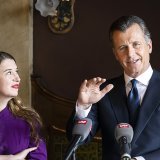 Ann Demeester, directrice du Kunsthaus de Zurich, et Philipp Hildebrand, président de la Société des beaux-arts, ont présenté mardi leur nouvelle stratégie en matière de recherche de provenance des oeuvres d'art de la collection du musée.