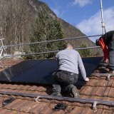 Quatre communes du Chablais lancent ensemble une démarche pour soutenir la pose de panneaux photovoltaïques (image d'illustration).