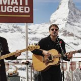Le groupe suisse Olympic Antigua compte parmi les 70 artistes qui ont performé au pied du Cervin.