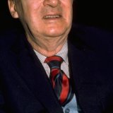 L'écrivain Vladimir Nabokov, ici à Montreux en 1976, soit environ un an avant son décès (archives).
