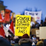 La fonction publique est plusieurs fois descendue dans la rue pour demander la pleine indexation des salaires pour 2023 (archives).