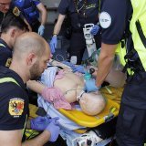 Les jeunes en formation étaient encadrés par des professionnels de la santé.